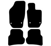 Seat Ibiza 2008 to 2017 Car Mats UK-Made Tailored Fit Carpet Floor Mats Full Coverage Compatible Accessory Grey Trim
