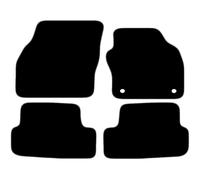 Seat Ibiza 2017+ Onwards 4 Piece Set Car Mats UK-Made Tailored Fit Carpet Floor Mats Full Coverage Compatible Accessory Black Trim