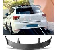 Seat Ibiza Leon Car Spoiler Wing 2009-2021, Tail Wing Rear Roof Spoiler Protector Lip, Carbon Surface