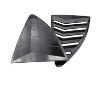 seat leon spoiler Car Rear Quarter Window Louvers Spoiler Panel Side Air for Vent Cover for Subaru BRZ 2013 2014 2015 2016 2017 2018 2019 2020(Gloss Black)