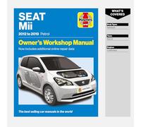 Seat Mii 2012 to 2019 Petrol: Owners Workshop Manual - Now includes additional online repair data