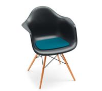 Seat pad-Felt pad Eames Plastic Arm Chairs - brown mottled Hey Sign SINGLE PIECES