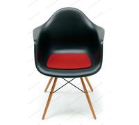 Seat pad-Felt pad Eames Plastic Arm Chairs DAR / RAR / DAW Red Hey Sign - 4051656114494