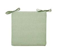 Seat Pads, Soft Chair Pads with Ties for Dining Chairs, 45x45x4cm Non-slip Garden Patio Kitchen Square Chair Padding, Removable Cover Thick Seat Pads