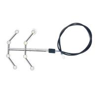 Seat Sensor, Safety Belt Warning Sensors, 18.1x16.5cm/7.13x6.5 Inches Automotive Replacement Part, Fit, High Sensitivity, Black for Sedan Racing Street Drift Vehicle Restoration Repair