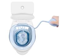 Seat Sitz Bath Basin with Flusher, Steam Seat Bidet, Steam Seat Over The Toilet, Sitz Bath Portable Over The Toilet Sitz Bath Basin, for Postpartum Care Hemorrhoids Recovery Personal Care Washing Aid