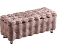Seat storage stool, box, footstool, seat stool, footstool, family, practical bed end stool, clothing store bench, living room entrance shoe changing stool, multiple colors to choose from