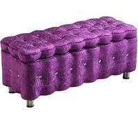 Seat storage stool, box, footstool, seat stool, footstool, family, practical bed end stool, clothing store bench, living room entrance shoe changing stool, multiple colors to choose from