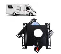 Seat Swivel Base, 360 Degree Rotating Seat Swivel Plate for Vehicles, 18.3 X 18.1 Inch Heavy Duty Chair Seat Swivel Base Mount Plate, Replacement for Sprinter Transit Promaster