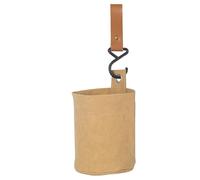 Seat Trash Bin - Large Capacity Car Garbage Can, Portable Storage Bag with Strap, Fabric Container Pair with Cover, Auto Accessory Style, Travel Aid for Truck, SUV, Road Trip