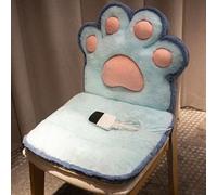 Seat Warmers, Large Heating Area Heated Seat Cover with Time Settings, Foldable Heated Seat Cushion for Rocking Chair Computer Chai(Blue,40cm)