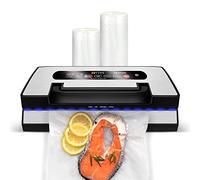 SEATAO VH5188 Automatic Vacuum Sealer Machine, 90kPa Multifunction Commercial Vacuum Food Sealer For Food Preservation, Dry & Moist & Food & Extended Modes, LED lights, Double Seal