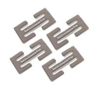 Seatbelt-Adjusting Clips (4-Pack) Helpful Tool to Position The Webbing, Makes Buckling Up Possible - Helps You Breathe Again Metal