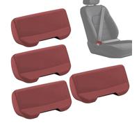 Seatbelt Buckle Protector - Silicone 8x4.3cm 4 Pieces | Anti Scratch Seat Belt Buckle Guard Cover | Buffer Pad Interior Protector For Sedan SUV Truck RV For Commuting Road Trips Travel Vehicle Use