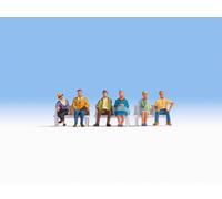 Seated People OO/HO gauge Noch 15532