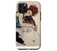 Seated Woman with Bent Knee by Egon Schiele (1917) Case for iPhone 11 Pro