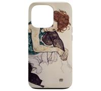 Seated Woman with Bent Knee by Egon Schiele (1917) Case for iPhone 13 Pro