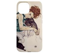 Seated Woman with Bent Knee by Egon Schiele (1917) Case for iPhone 15