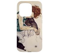 Seated Woman with Bent Knee by Egon Schiele (1917) Case for iPhone 15 Pro