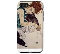 Seated Woman with Bent Knee by Egon Schiele (1917) Case for iPhone SE (2020) / 7/8