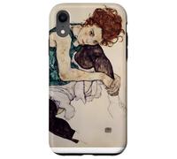 Seated Woman with Bent Knee by Egon Schiele (1917) Case for iPhone XR