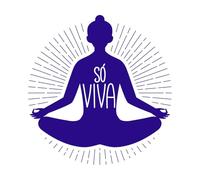 Seated Women with Phrase in Brazilian Portuguese Translation just Live Engraving Stickers 54.6x56.9cm Can Modify and add Information DarkBlue