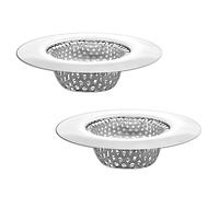 Seatery 1.25" Bathroom Sink Strainers, 2PCS Drain Hair Catchers for Laundry, Mop Pool, Utility, Slop, RV Sink, Stainless Steel Drain Filter