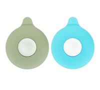 Seatery 2PCS Silicome Tub Stopper, Bathtub Stopper, Tub Drain Stopper, Tub Plug, Bathtub Drain Cover, Bathtub Drain Plug, Bathroom Sink Stopper, Sink Drain Cover, Sink Plug