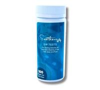Seatherny Hot Tub, Pool and Spa Test Strips x 100-3 in 1 - Measures Chlorine, PH and Total Alkalinity (100)