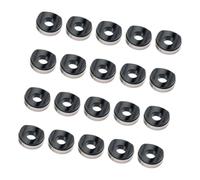 Seatpost Clamp Insert Gasket Set for Bike Service, 20 Piece Spacer Pack with Shaped Fit Profile for Daily Repair Setups Seatpost Clamp Spacer Set Bike Insert Pack Maintenance Repair Pieces Replacement