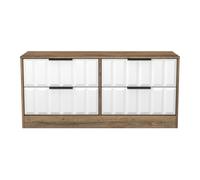 Seattle 4 Drawer Bed Box (Ready Assembled) Ready Assembled 2 U Dark Brown Small