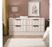 Seattle 4 Drawer Bed Box (Ready Assembled) Ready Assembled 2 U Taupe One Size