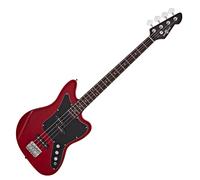 Seattle Bass Guitar by Gear4music Red - Nearly New