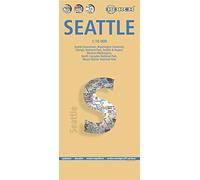 Seattle: BB.C552: Seattle Downtown, Washington University, Olympic National Park, Seattle & Region, Western Washington, North Cascades National Park, Mount Rainier National Park (Borch Map)