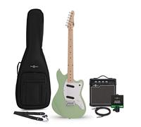 Seattle Electric Guitar Seafoam Green 10W Guitar Amp & Accessory Pack