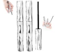 Seattle Get Mascara, Iron Wand Mascara, 3D Curling Eyelash Iron, Build Fuller Lashes, Clump and Smudge, Long-Lasting No Flaking, for Mother, Girl, Wife (2pcs)