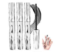 Seattle Get Mascara, Iron Wand Mascaras, 3D Curling Eyelash Iron Mascara, Quick-Dry Sweat-Proof, No Flaking, Reusable Lash Mascaras for Natural Volume Look (3 Pcs)