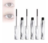 Seattle Get Mascara, Small Steel Tube Mascara, Metal Wand Black, Steel Pipe Eyelash Primer, Waterproof 3D Curling Eyelash Iron (3pcs)