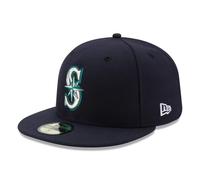 Seattle Mariners MLB Baseball Cap Authentic On-Field 59FIFTY Fitted New Era Navy