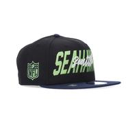 Seattle Seahawks Flat Visor Cap - male - New Era - Hats & Caps - Black - S - Accessories S