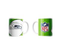 Seattle Seahawks NFL Mug Coffee Mug Shadow Logo and Shield 330 ml
