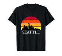 Seattle Skyline - Puget Sound T-Shirt