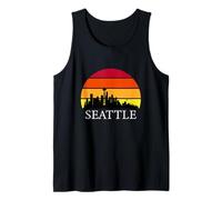 Seattle Skyline - Puget Sound Tank Top