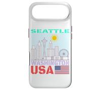 Seattle Skyline T-Shirt Washington State Cityscape Graphic Case for iPhone Air