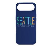 SEATTLE WA Blue Green and Yellow Case for iPhone Air