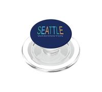 SEATTLE WA Blue Green and Yellow PopSockets PopGrip for MagSafe