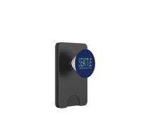 SEATTLE WA Blue Green and Yellow PopSockets PopWallet for MagSafe