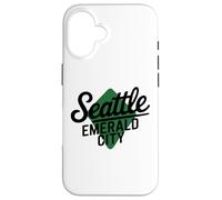 Seattle WA Emerald City for Men Women. Case for iPhone 16