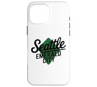 Seattle WA Emerald City for Men Women. Case for iPhone 16 Pro Max