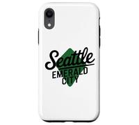Seattle WA Emerald City for Men Women. Case for iPhone XR